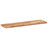 Vidaxl wandschappen 3 st zwevend olieafwerking 100x20x2 cm acaciahout