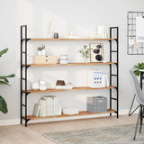 Vidaxl wandschappen 3 st zwevend olieafwerking 160x20x2 cm acaciahout
