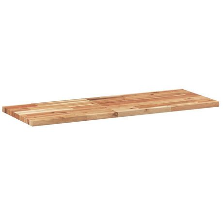 Vidaxl wandschappen 4 st zwevend olieafwerking 80x30x2 cm acaciahout