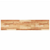 Vidaxl wandschap zwevend olieafwerking 140x30x2 cm massief acaciahout