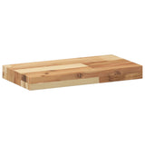 Vidaxl wandschap zwevend olieafwerking 60x20x4 cm massief acaciahout