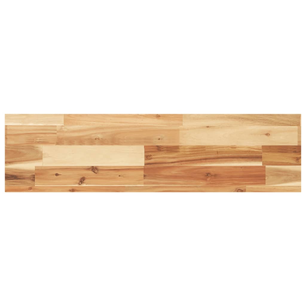 Vidaxl wandschap zwevend olieafwerking 80x20x4 cm massief acaciahout