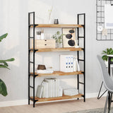 Vidaxl wandschappen 2 st zwevend olieafwerking 80x20x4 cm acaciahout