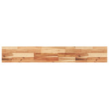 Vidaxl wandschap zwevend olieafwerking 120x20x4 cm massief acaciahout