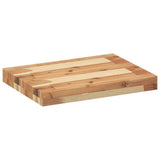 Vidaxl wandschap zwevend olieafwerking 40x30x4 cm massief acaciahout