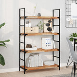 Vidaxl wandschappen 4 st zwevend olieafwerking 80x30x4 cm acaciahout