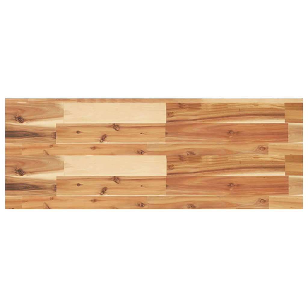 Vidaxl wandschap zwevend olieafwerking 100x30x4 cm massief acaciahout