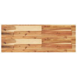 Vidaxl wandschap zwevend olieafwerking 100x30x4 cm massief acaciahout