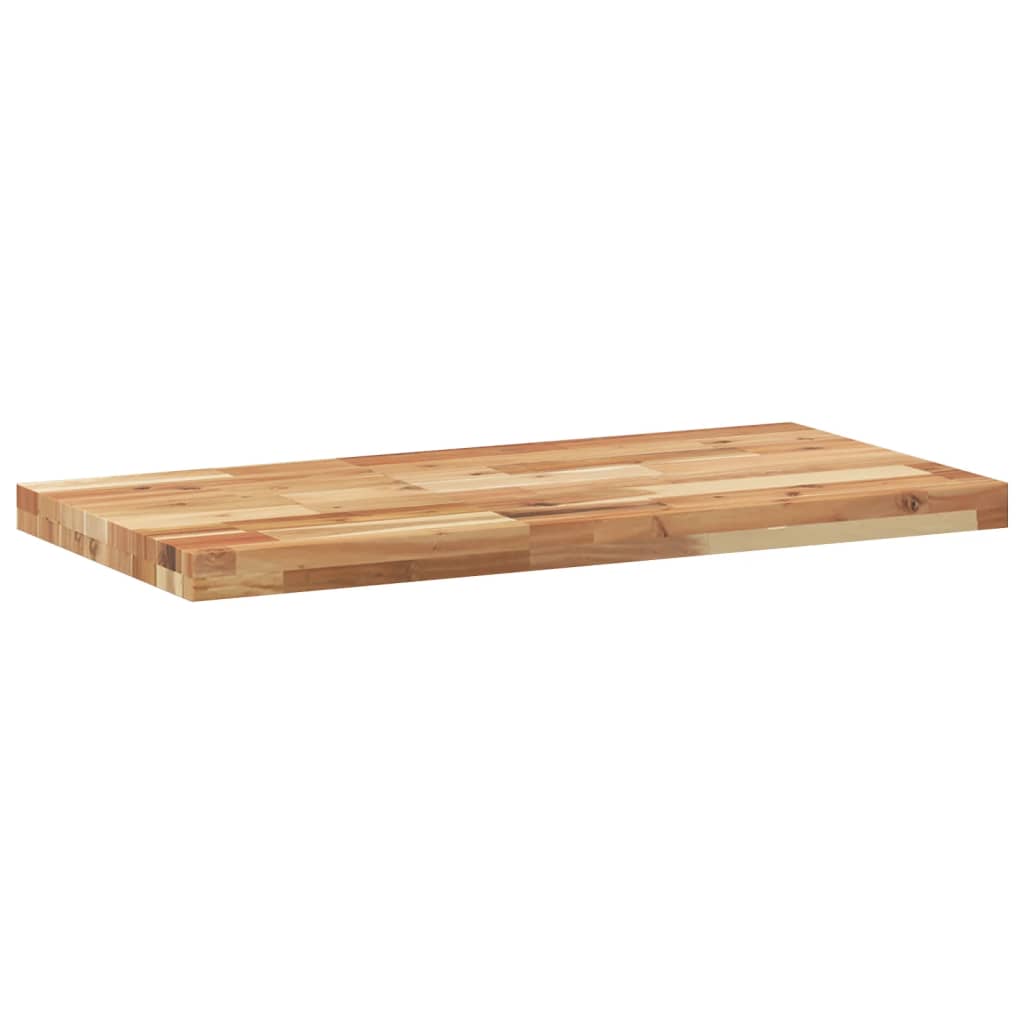 Vidaxl wandschap zwevend olieafwerking 100x40x4 cm massief acaciahout