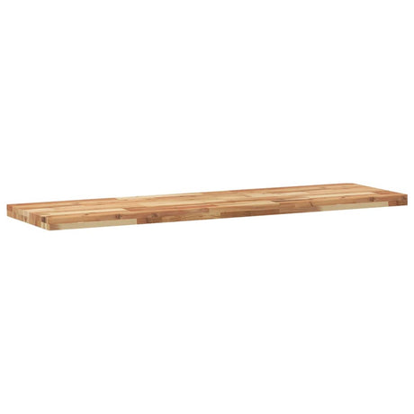 Vidaxl wandschappen 2 st zwevend olieafwerking 140x40x4 cm acaciahout