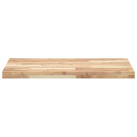 Vidaxl wastafelblad 120x50x4 cm onbehandeld massief acaciahout