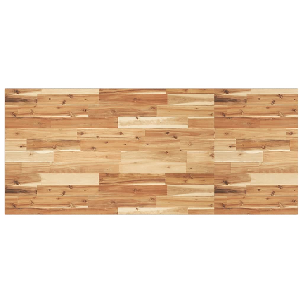 Vidaxl wastafelblad met olieafwerking 140x60x2 cm massief acaciahout