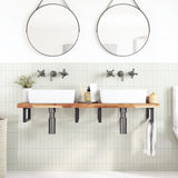 Vidaxl wastafelblad met olieafwerking 120x40x4 cm massief acaciahout
