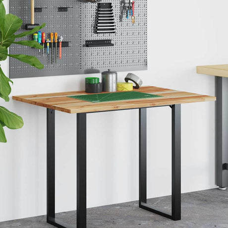 Vidaxl bureaublad met olieafwerking 120x70x2 cm massief acaciahout