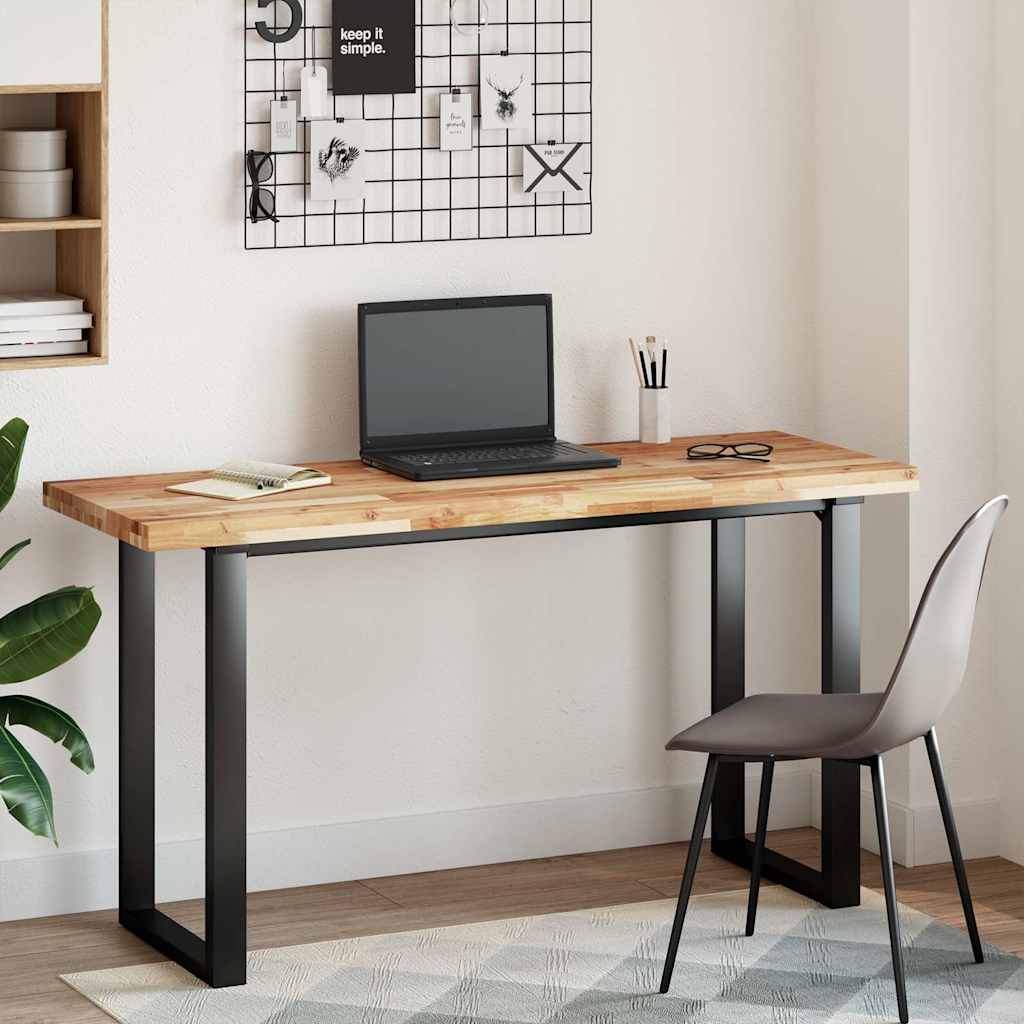 Vidaxl bureaublad met olieafwerking 120x50x4 cm massief acaciahout