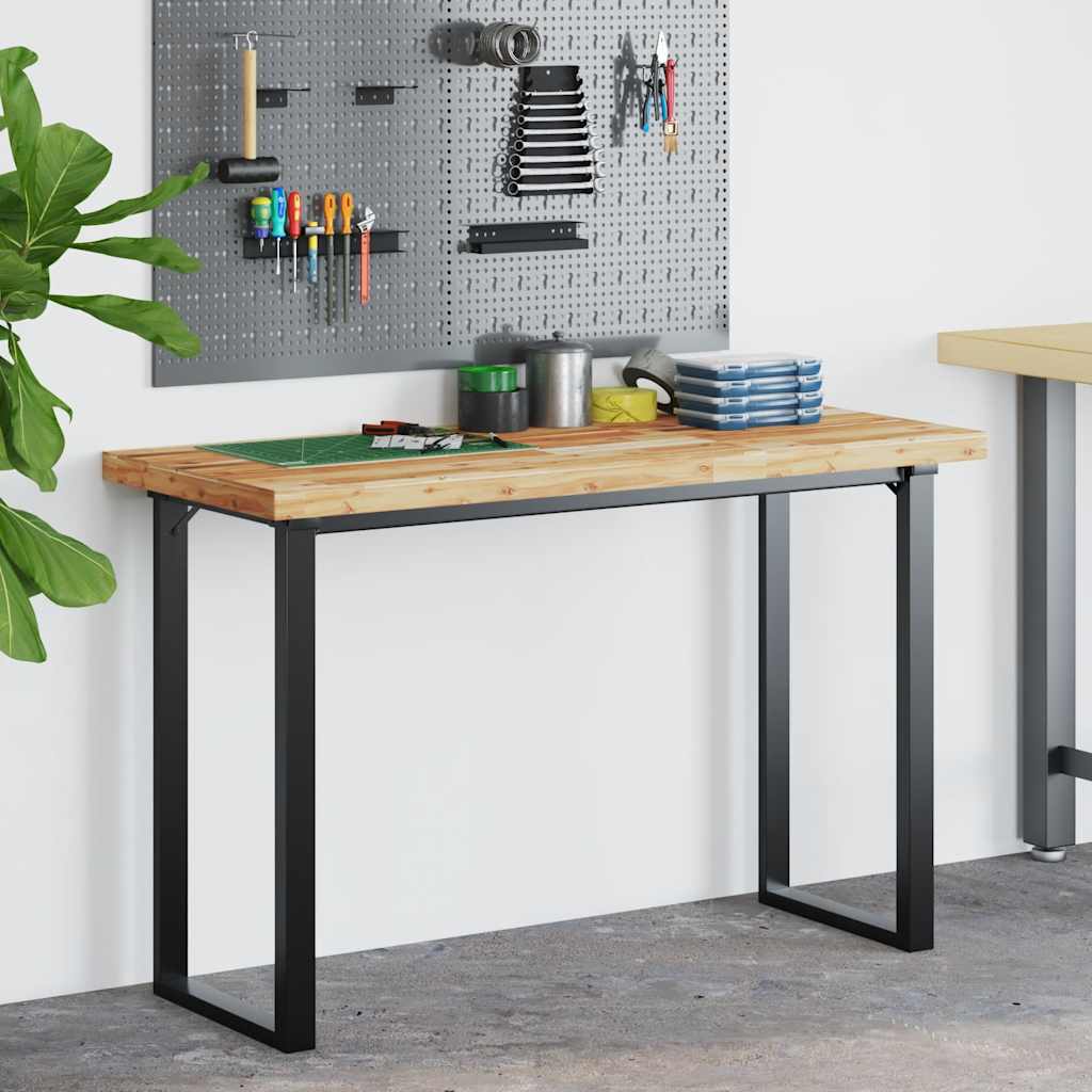Vidaxl bureaublad met olieafwerking 120x50x4 cm massief acaciahout