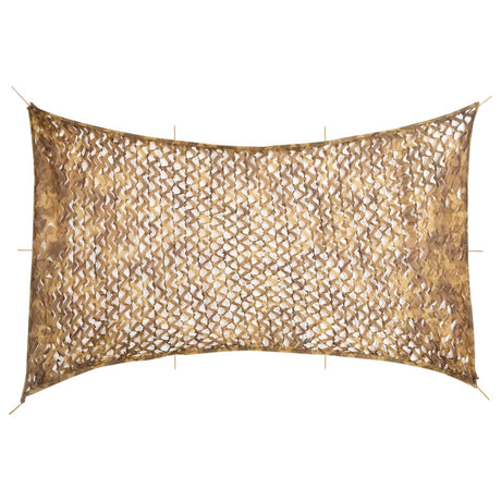 Vidaxx Tarnnetz mit Aufbewahrungstasche 600x414 cm sandfarben