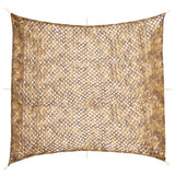 Vidaxx Tarnnetz mit Aufbewahrungstasche 521x493 cm sandfarben