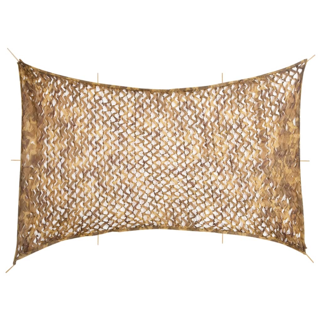 Vidaxx Tarnnetz mit Aufbewahrungstasche 724x515 cm sandfarben