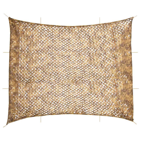 Vidaxx Tarnnetz mit Aufbewahrungstasche 729x602 cm sandfarben