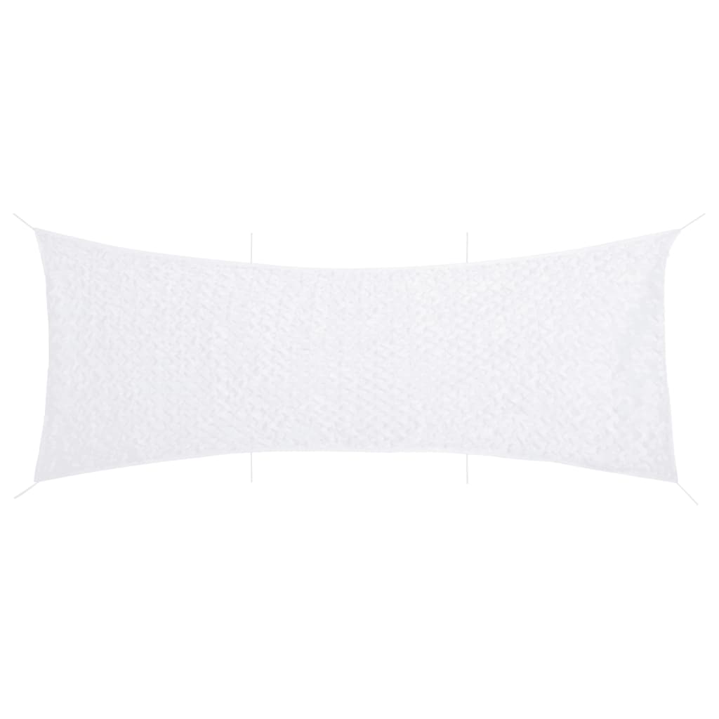 Vidaxx Tarnnetz mit Aufbewahrungstasche 623x203 cm weiß