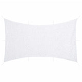 Vidaxx Tarnnetz mit Aufbewahrungstasche 618x512 cm weiß