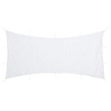 Vidaxx Tarnnetz mit Aufbewahrungstasche 833x609 cm weiß