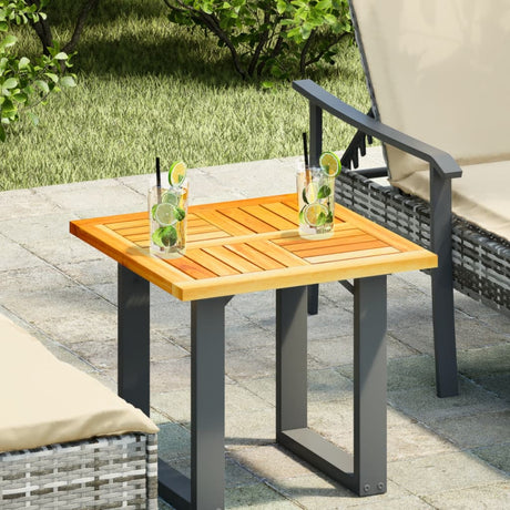 Vidaxl tafelblad vierkant 50x50x2 cm massief acaciahout