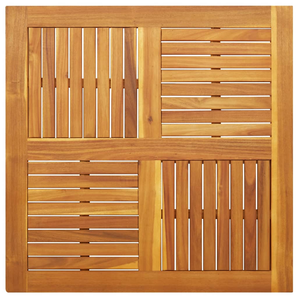 Vidaxl tafelblad vierkant 90x90x2,2 cm massief acaciahout