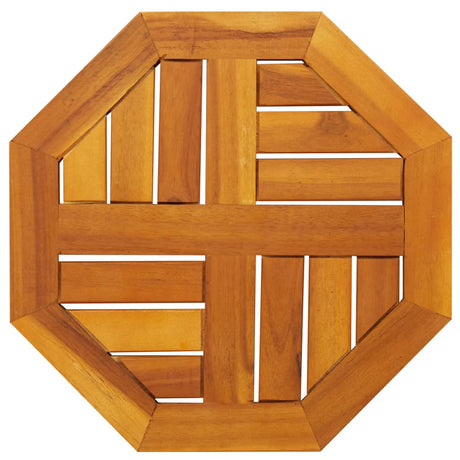 Vidaxl tafelblad achthoekig 40x40x2 cm massief acaciahout