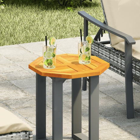 Vidaxl tafelblad achthoekig 40x40x2 cm massief acaciahout