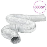 Vidaxx Lüftungsschlauch ø10 cm 6 m Aluminium