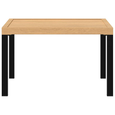 Vidaxl tuintafel 65x65x40 cm aluminium zwart