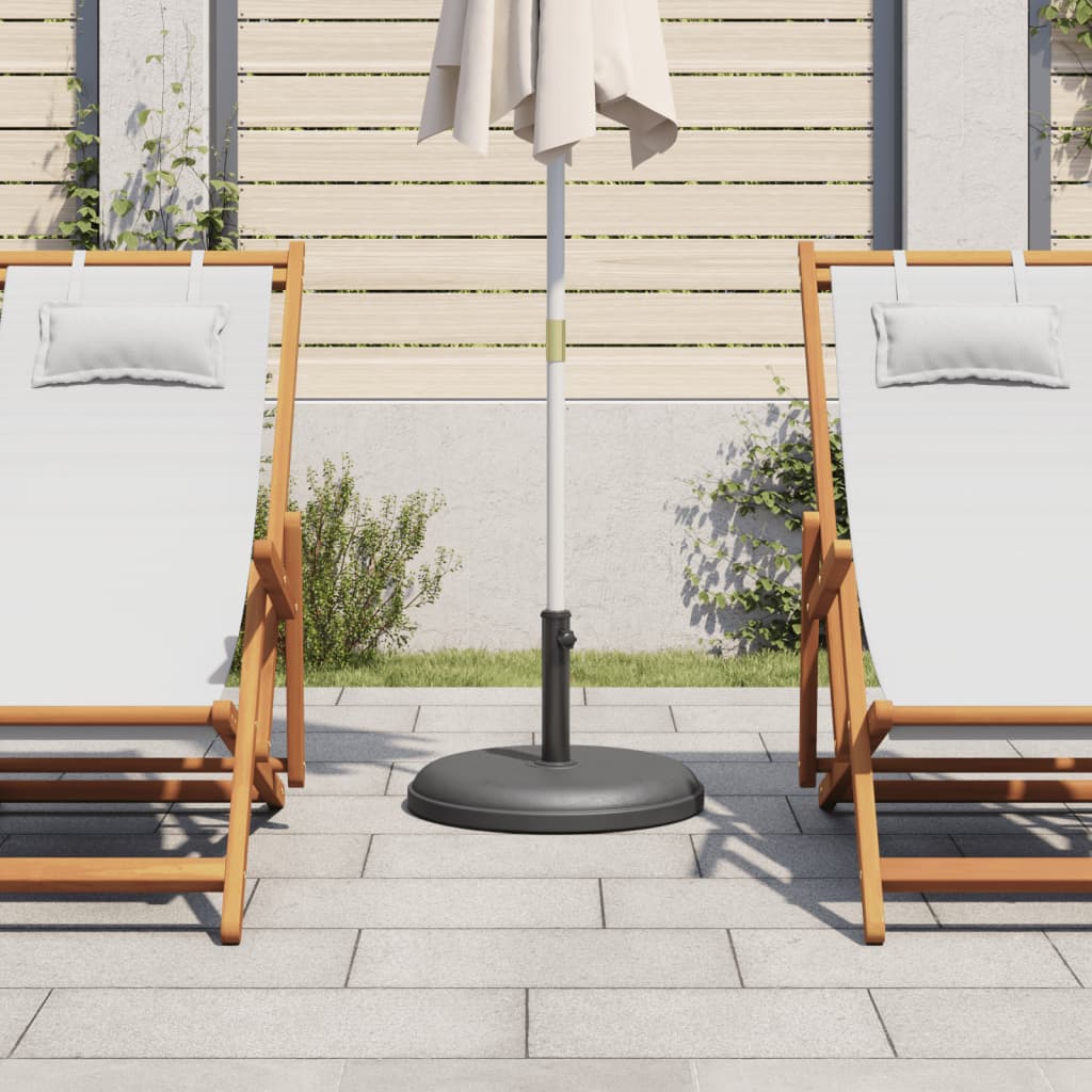 Vidaxl Sonnenschirmständer für Stangen von ø32 35 38 mm 25 kg rund