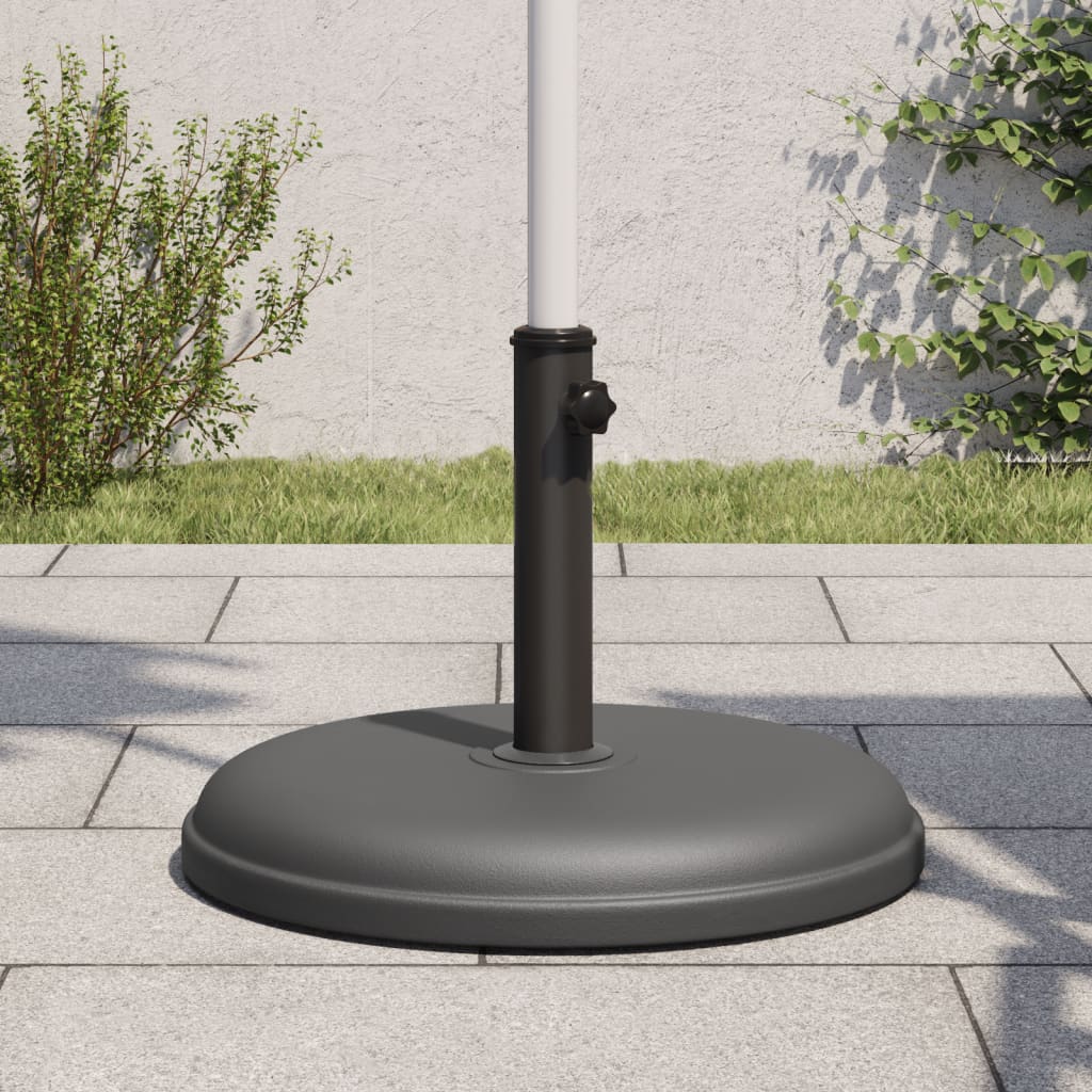 Vidaxl Sonnenschirmständer für Stangen von ø32 35 38 mm 15 kg rund
