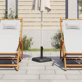 Vidaxl Sonnenschirmständer für Stangen von ø32 35 38 mm 11 kg quadratisch