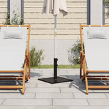 Vidaxl Sonnenschirmständer für Stangen von ø32 38 48 mm 17 kg quadratisch