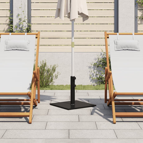 Vidaxl Sonnenschirmständer für Stangen von ø32 38 48 mm 17 kg quadratisch