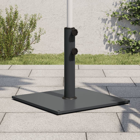 Vidaxl Sonnenschirmständer für Stangen von ø32 38 48 mm 17 kg quadratisch