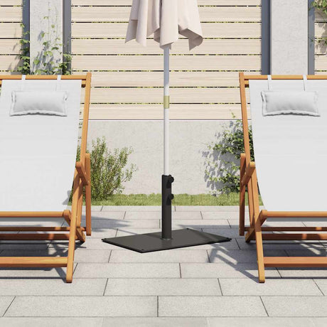 Vidaxl Sonnenschirmständer für Stangen von ø32 38 48 mm 15 kg rechteckig