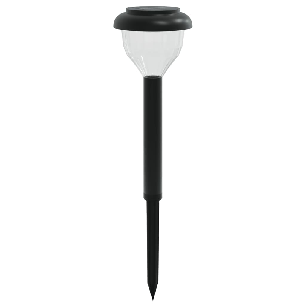 VidaXL Gartenwegbeleuchtung 4 Stück Solar mit Erdspießen RGB und Warmweiß