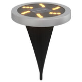 Vidaxx Bodenlampen 12 Stück Solar mit Erdspießen warmweiß