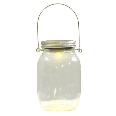 VidaXL Gartenlaternen 12 Stück Glas warmweiß