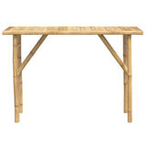 Vidaxl wandtafel 115x39x75 cm bamboe
