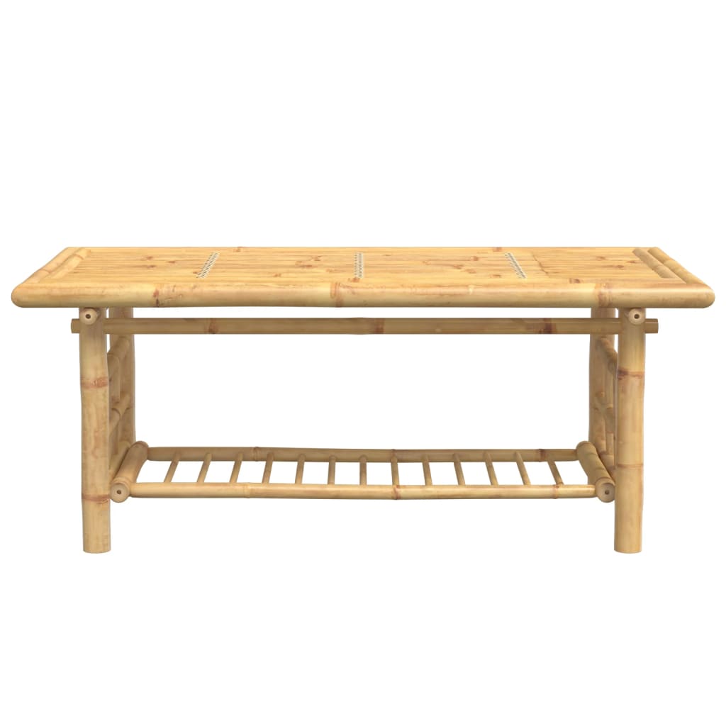 Vidaxl salontafel 110x55x45 cm bamboe