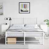 Vidaxl nachtkastjes 2 st 36x39x60,5 cm staal wit