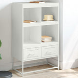 Vidaxl hoge kast 68x39x111,5 cm staal wit