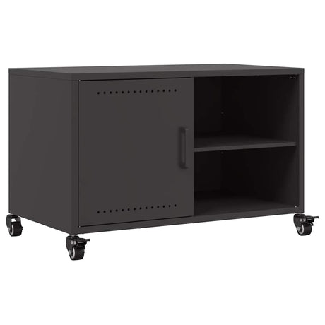 Vidaxl tv-meubel 68x39x43,5 cm staal zwart