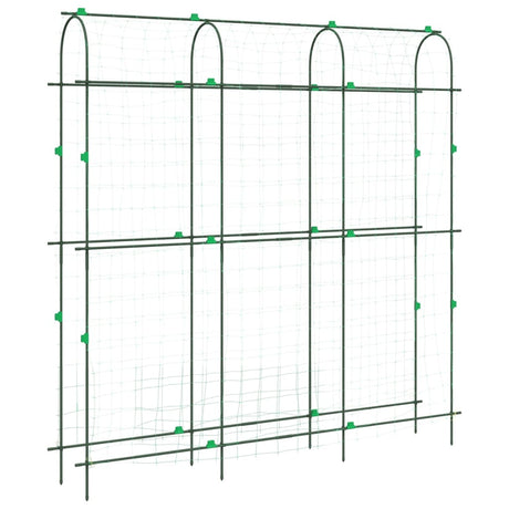 Vidaxx Pflanzenklettergerüst U-Form 181x31x182,5 cm Stahl