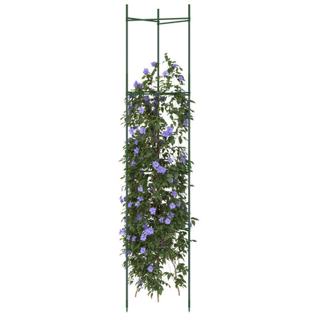 Vidaxl Tomatenkäfig 2 Stück 154 cm Stahl und Polypropylen